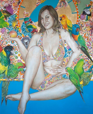  Jule | oil on canvas | 185 x 145cm | 2008