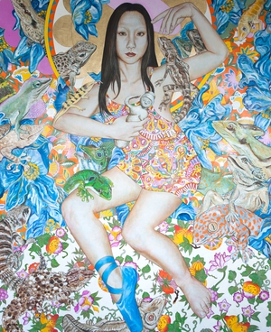  Hisako 2 | oil on canvas | 185 x 145cm | 2010
