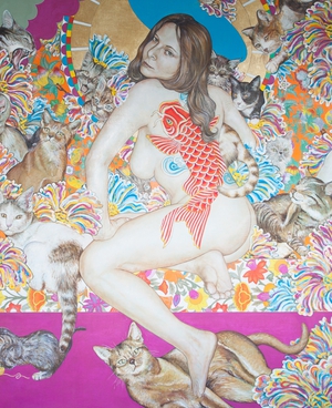  Sarah 2 | oil on canvas | 185 x 145cm | 2009